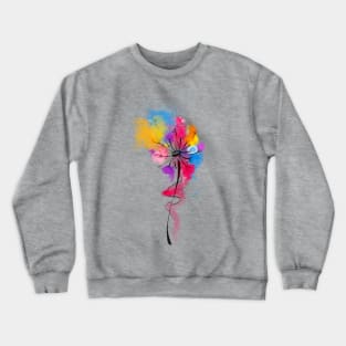 Dandelion watercolour Crewneck Sweatshirt